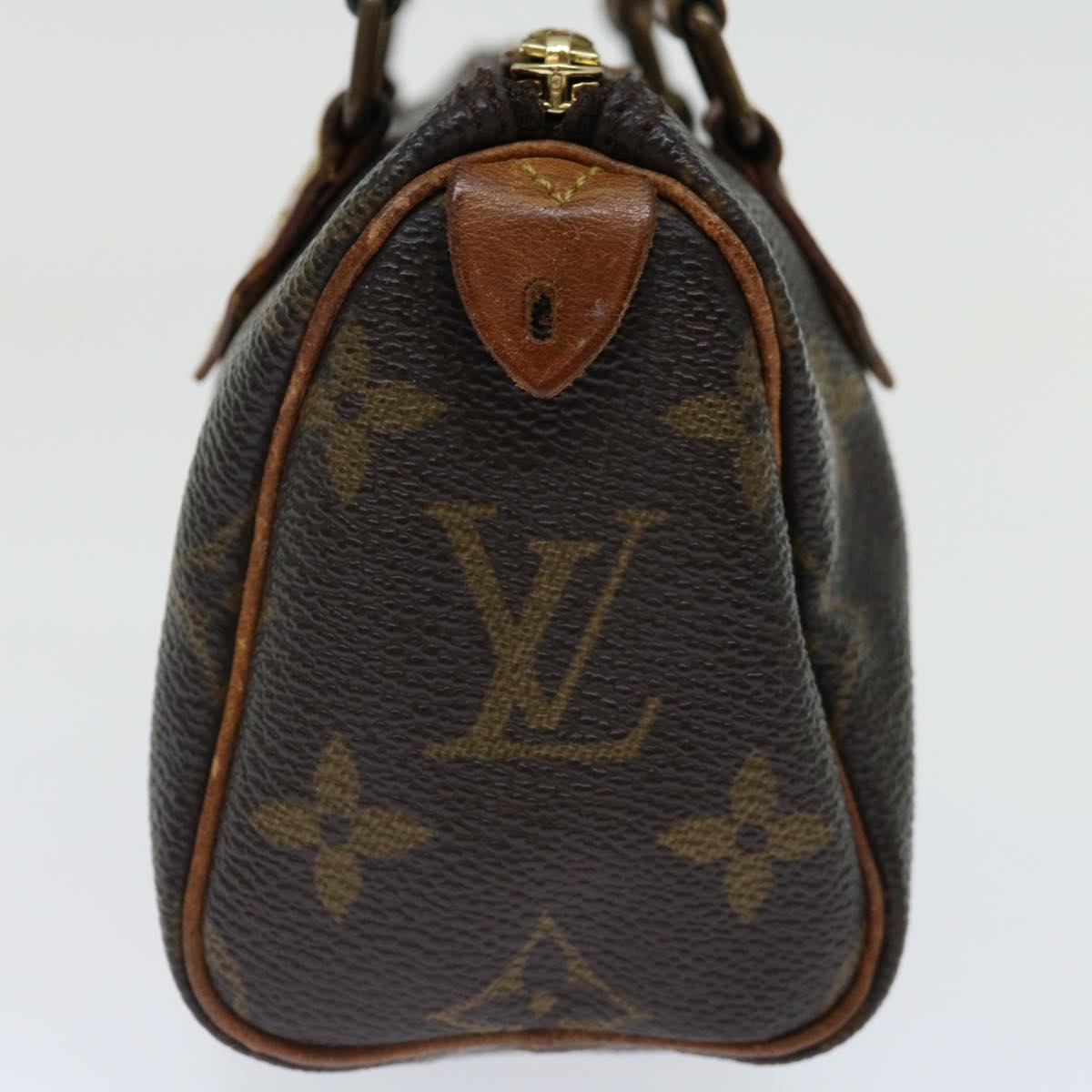 LOUIS VUITTON Monogram Mini Speedy Hand Bag M41534 LV 70495