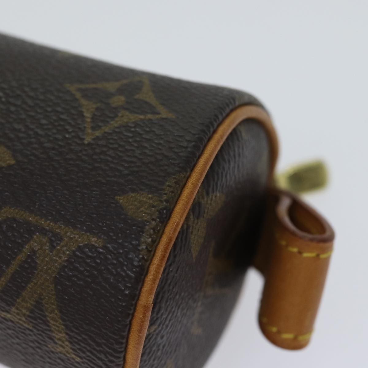 LOUIS VUITTON Monogram Trousse Rondo Pouch M47630 LV 70496