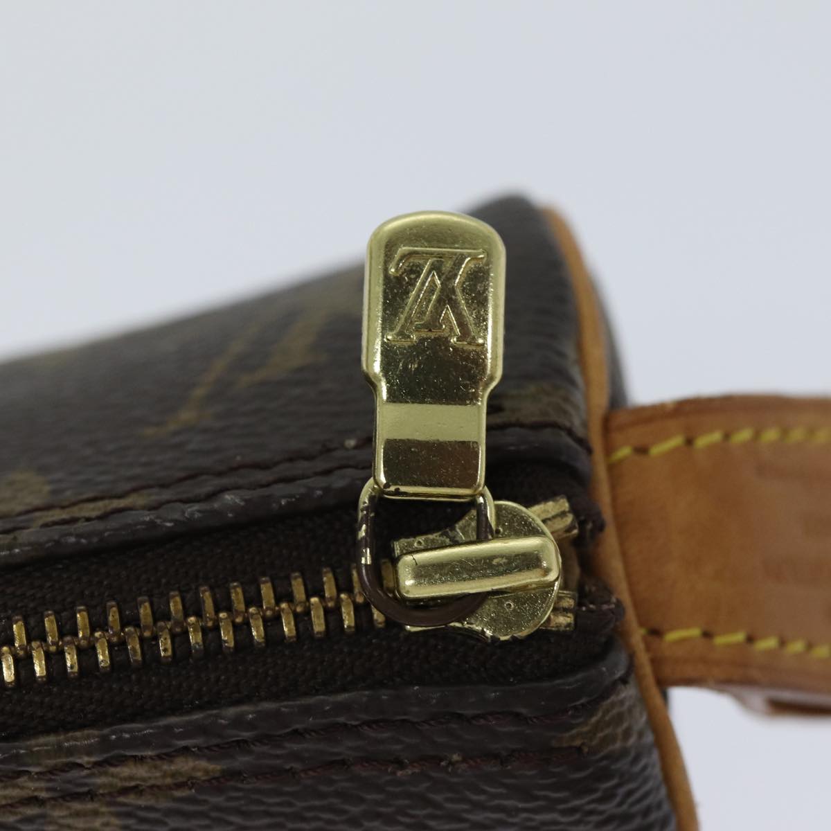 LOUIS VUITTON Monogram Trousse Rondo Pouch M47630 LV 70496