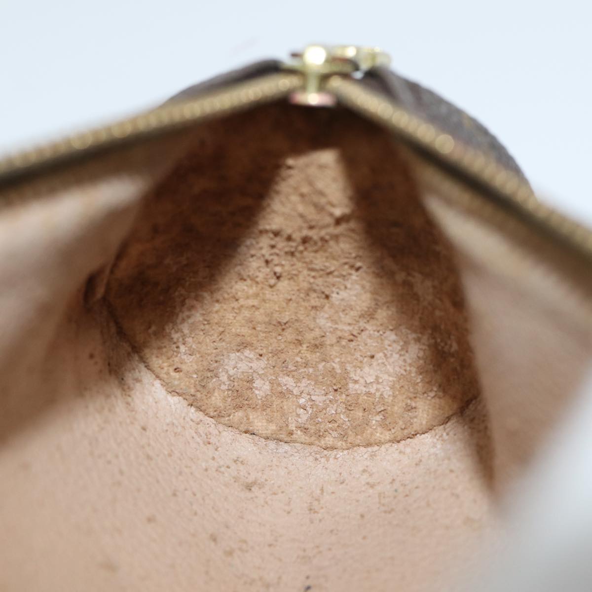 LOUIS VUITTON Monogram Trousse Rondo Pouch M47630 LV 70496