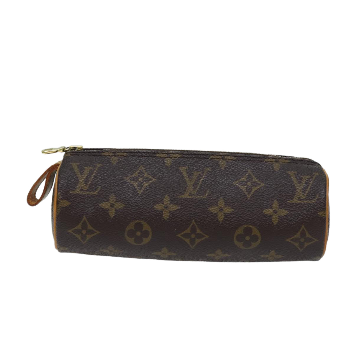 LOUIS VUITTON Monogram Trousse Rondo Pouch M47630 LV 70496