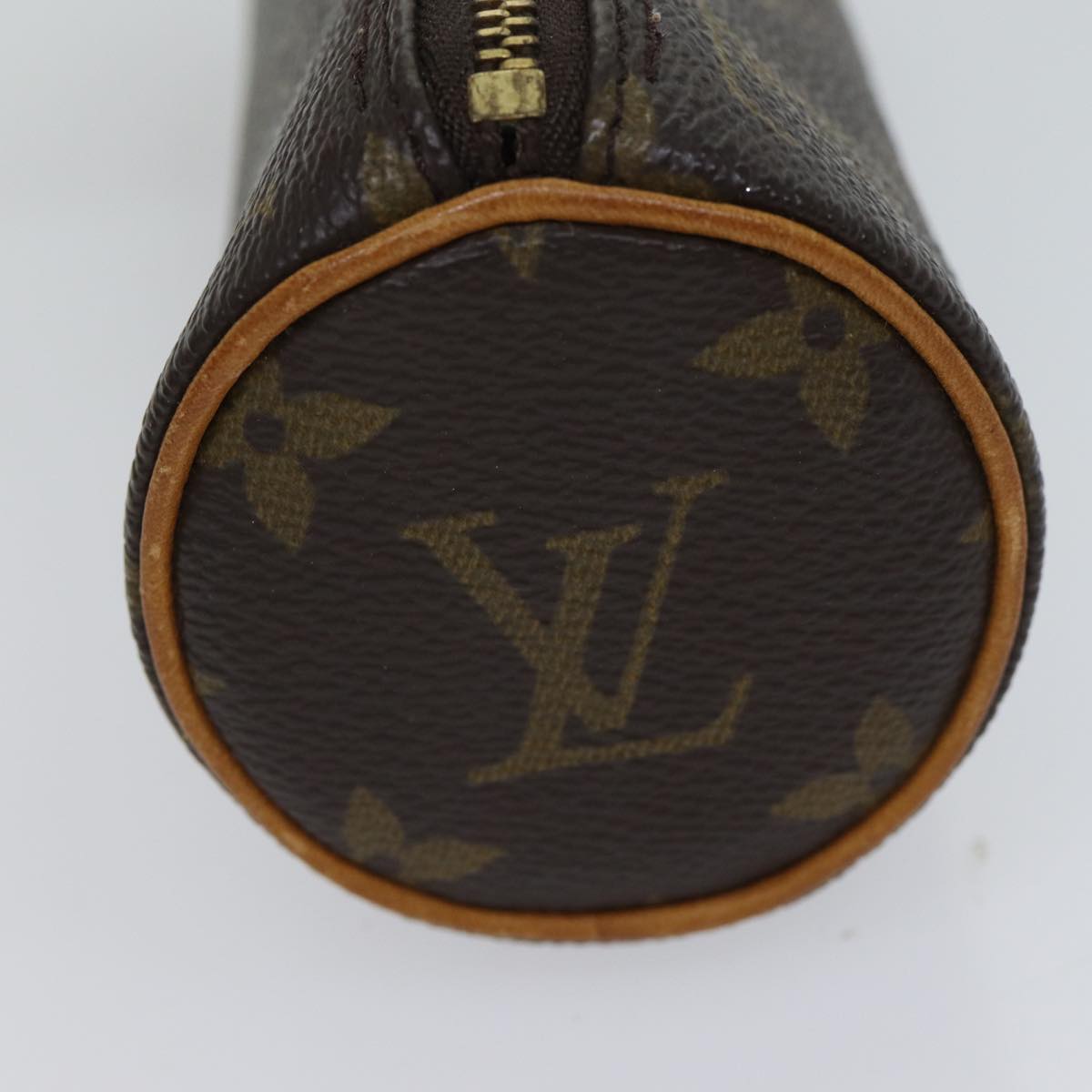 LOUIS VUITTON Monogram Trousse Rondo Pouch M47630 LV 70496