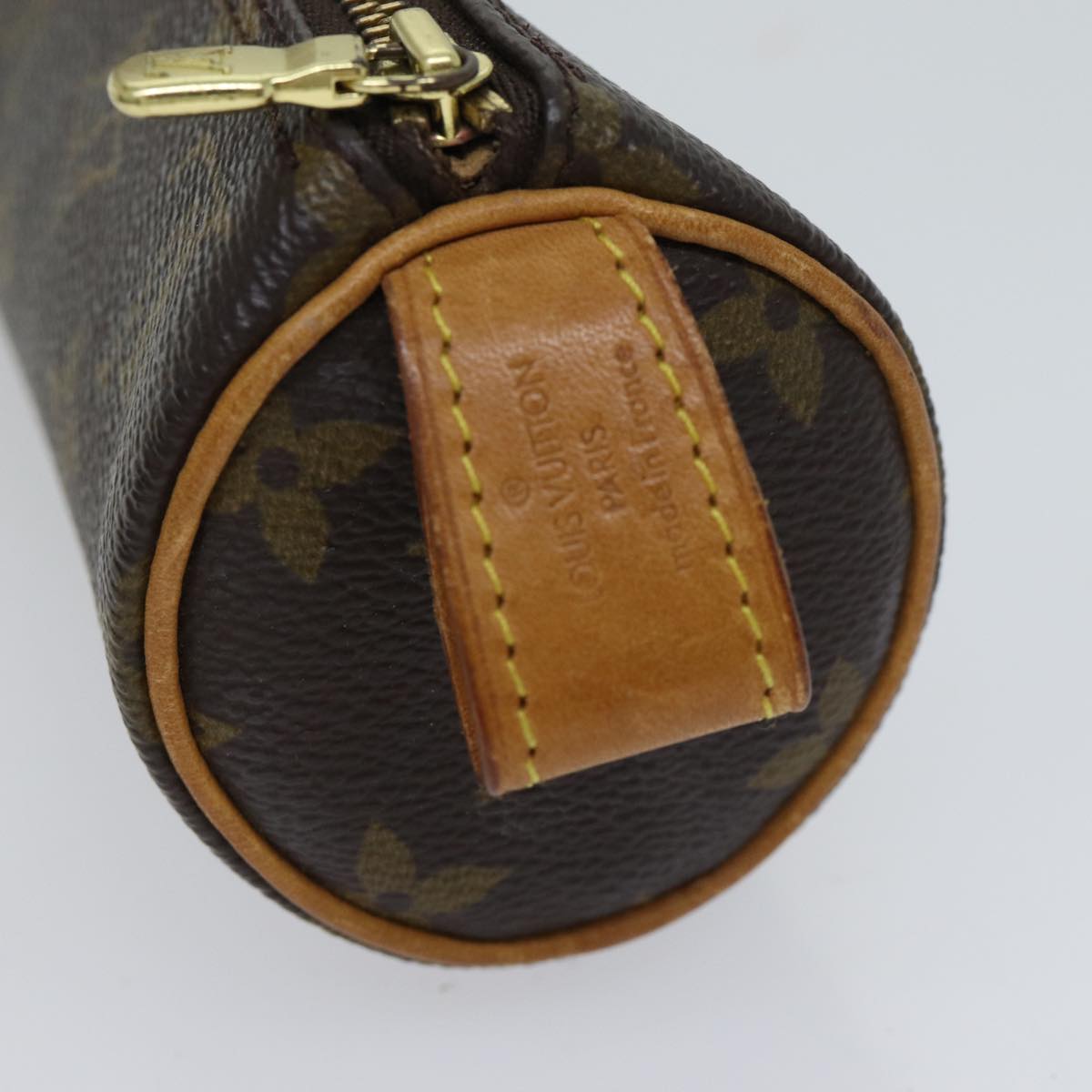 LOUIS VUITTON Monogram Trousse Rondo Pouch M47630 LV 70496