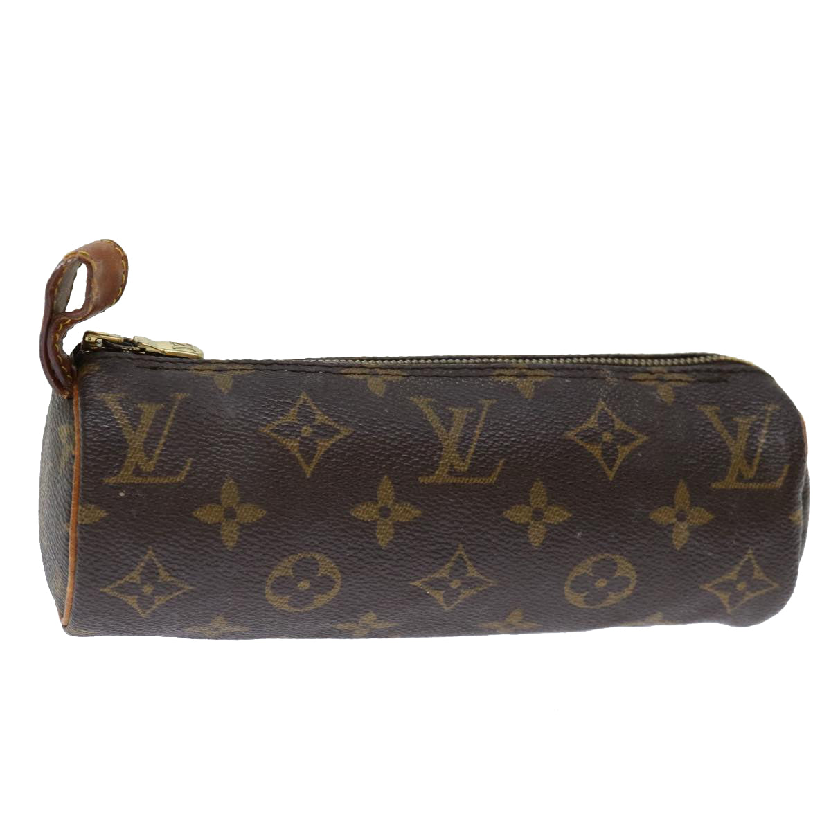 LOUIS VUITTON Monogram Trousse Rondo Pouch M47630 LV 70497