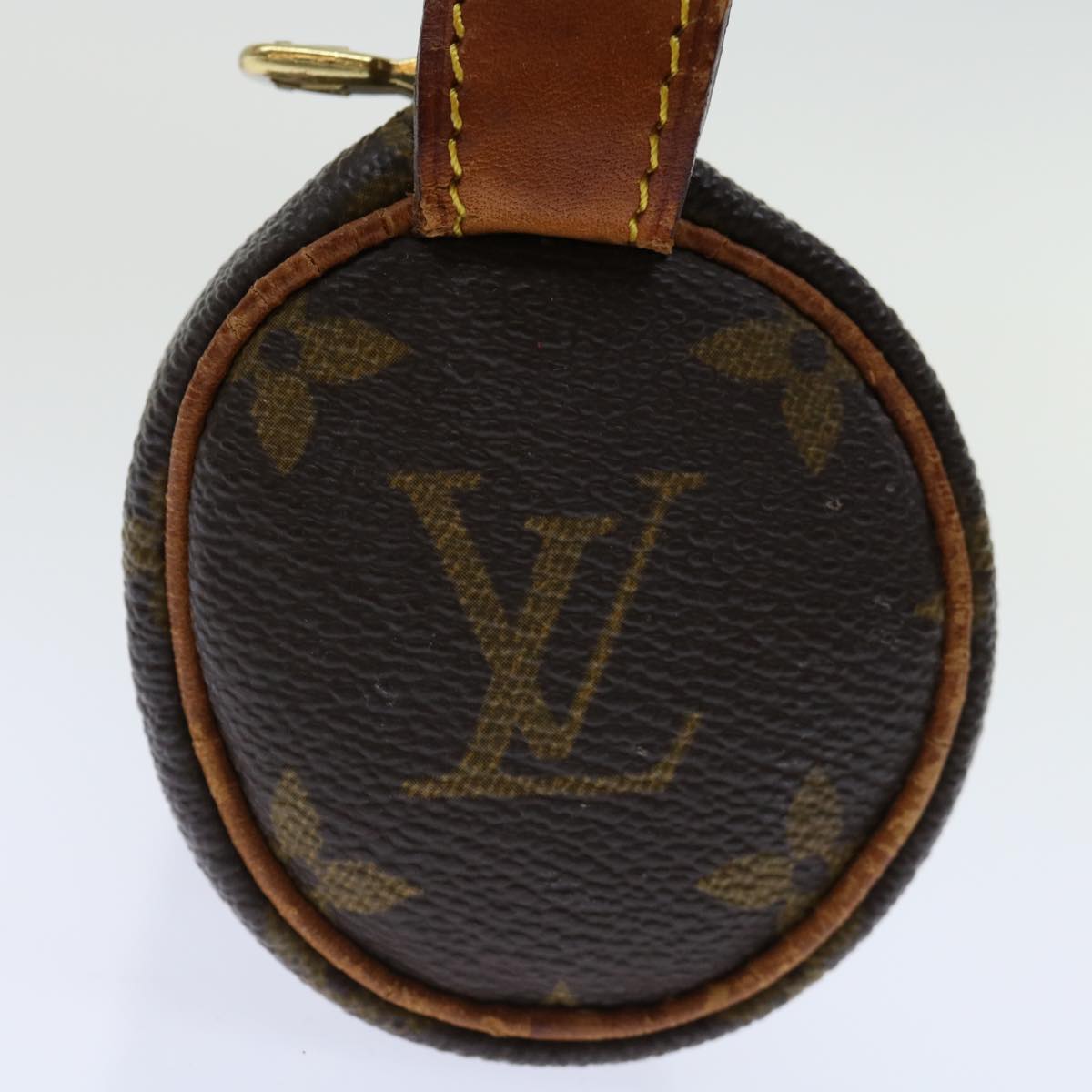 LOUIS VUITTON Monogram Trousse Rondo Pouch M47630 LV 70497