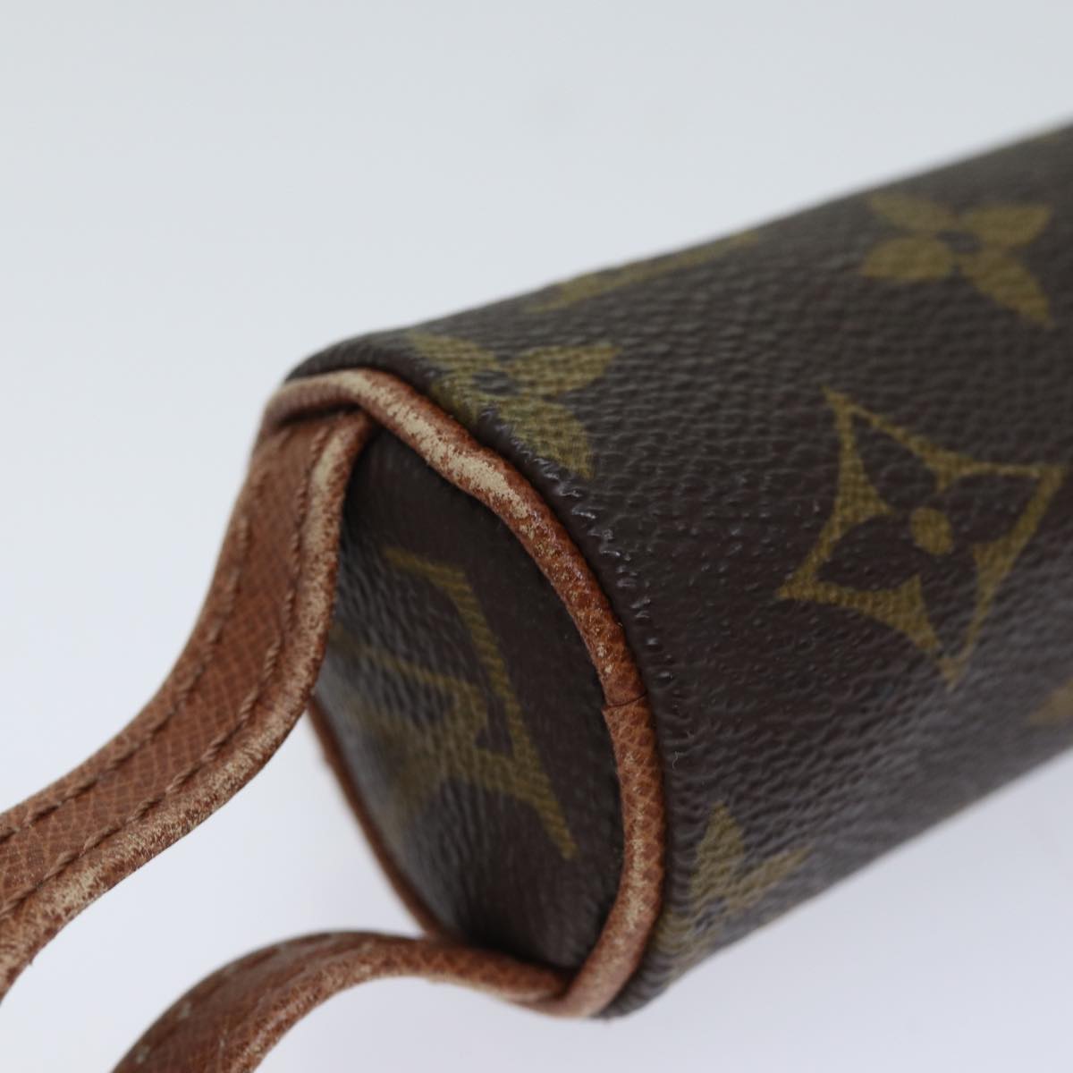 LOUIS VUITTON Monogram Etui 3 Ball de Golf Pouch M58249 LV 70498
