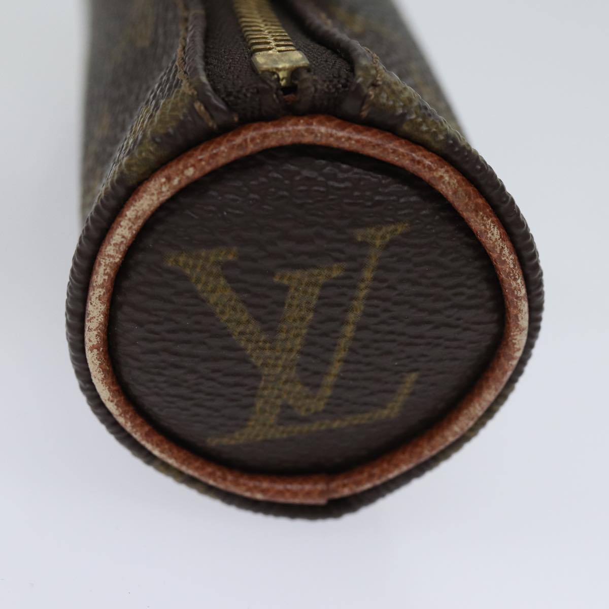 LOUIS VUITTON Monogram Etui 3 Ball de Golf Pouch M58249 LV 70498