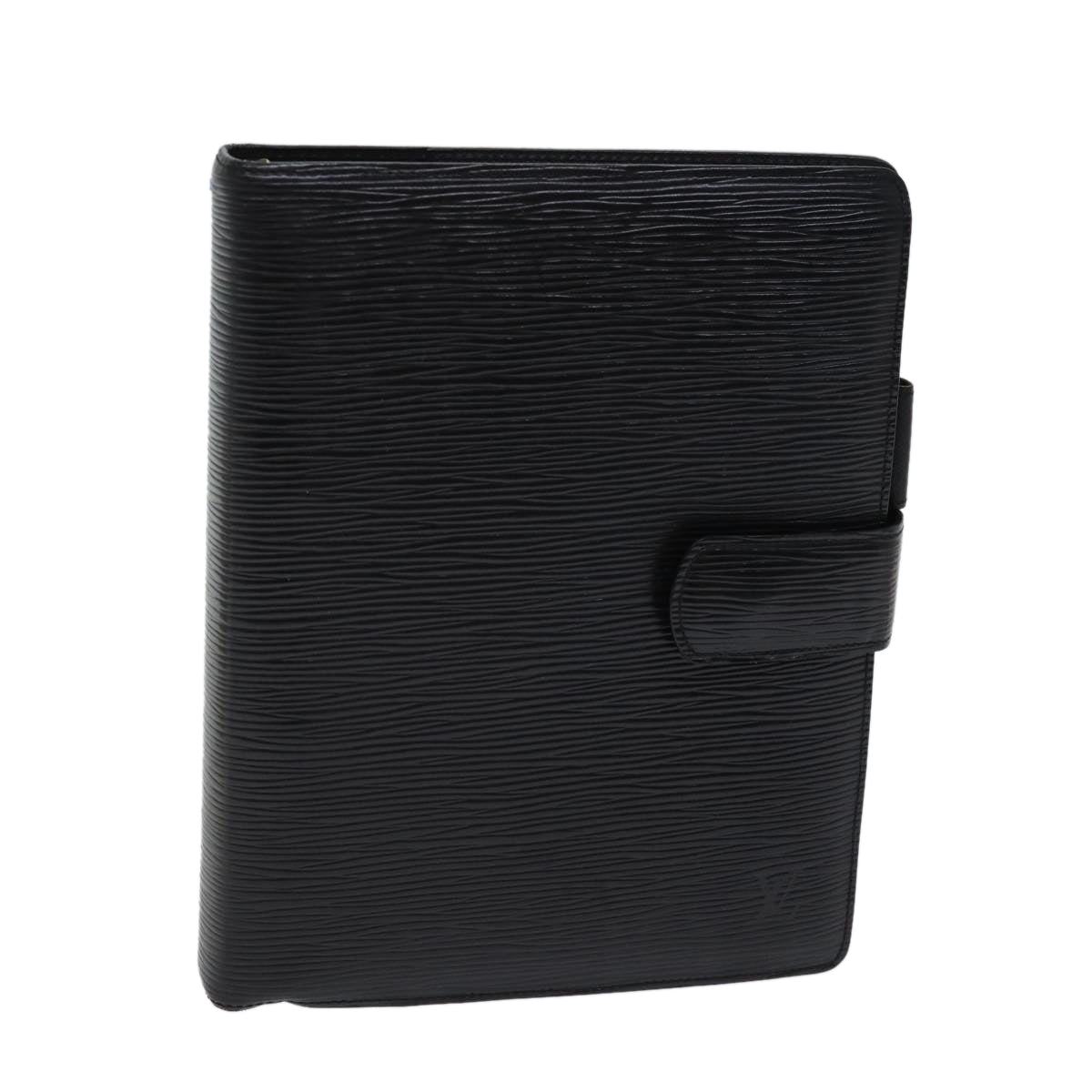 LOUIS VUITTON Epi Agenda GM Day Planner Cover Black R20212 LV 70499