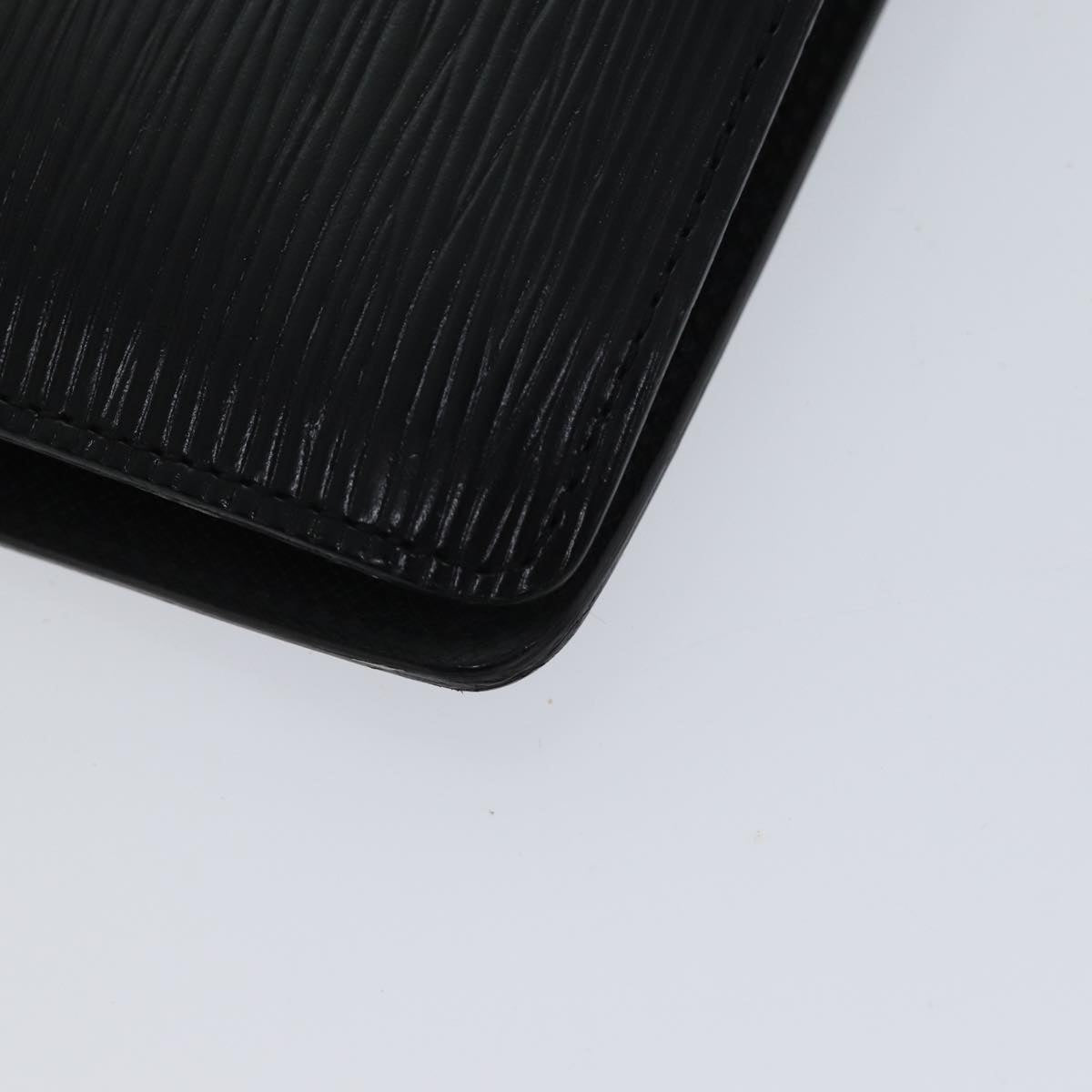 LOUIS VUITTON Epi Agenda GM Day Planner Cover Black R20212 LV 70499