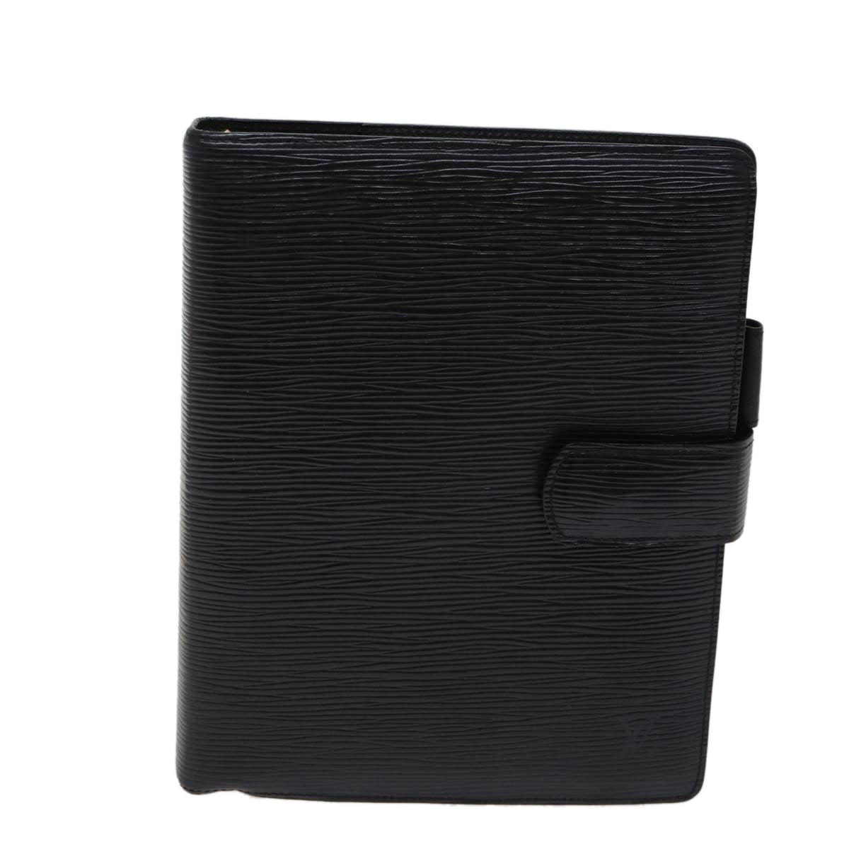 LOUIS VUITTON Epi Agenda GM Day Planner Cover Black R20212 LV 70499