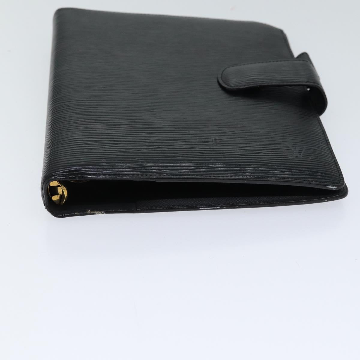 LOUIS VUITTON Epi Agenda GM Day Planner Cover Black R20212 LV 70499