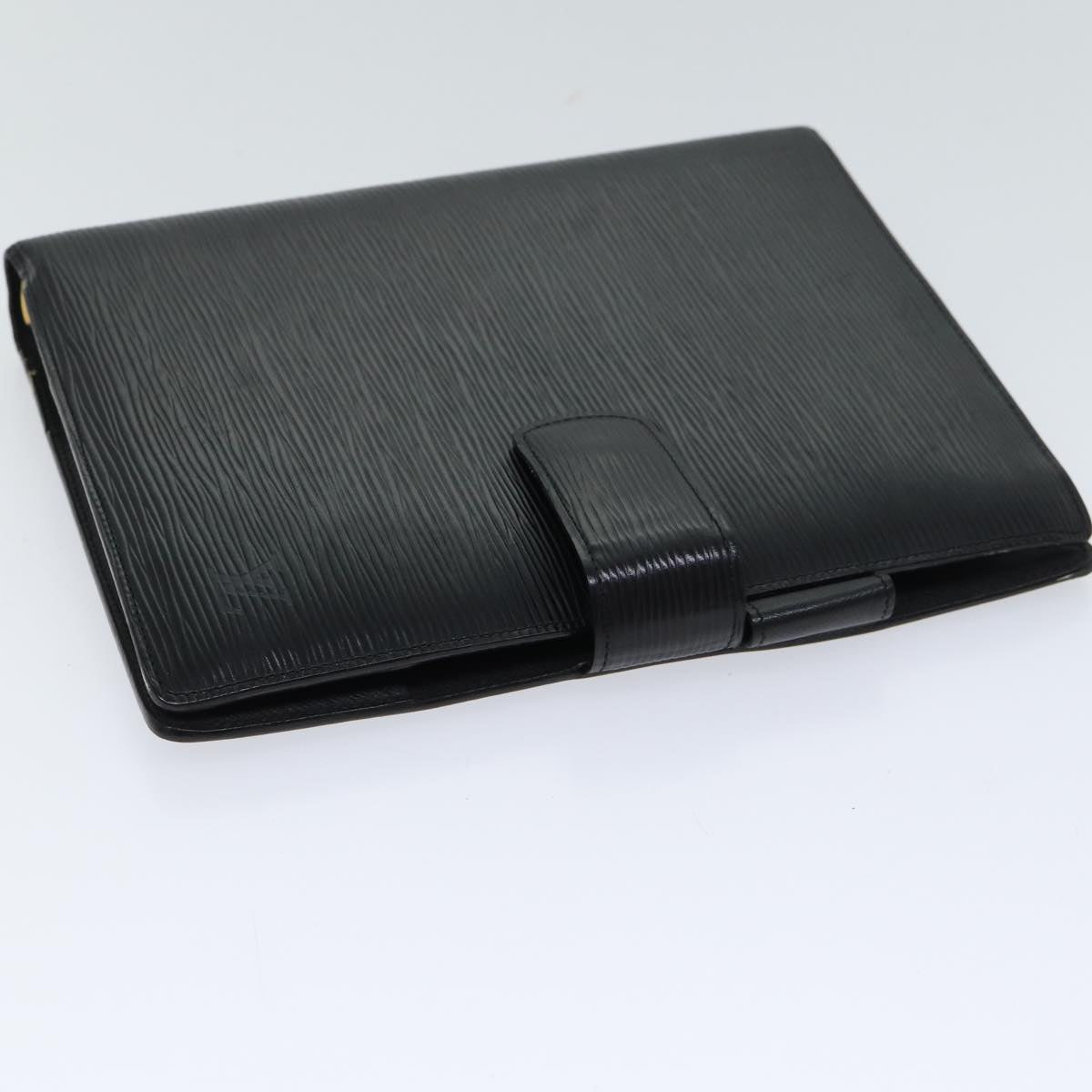 LOUIS VUITTON Epi Agenda GM Day Planner Cover Black R20212 LV 70499
