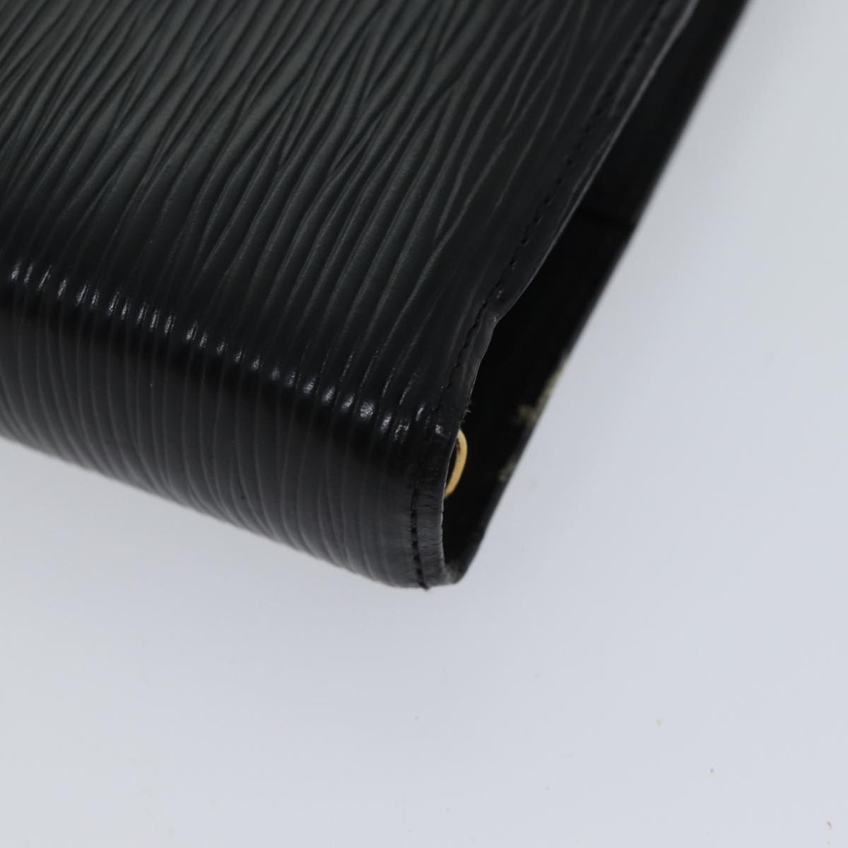 LOUIS VUITTON Epi Agenda GM Day Planner Cover Black R20212 LV 70499