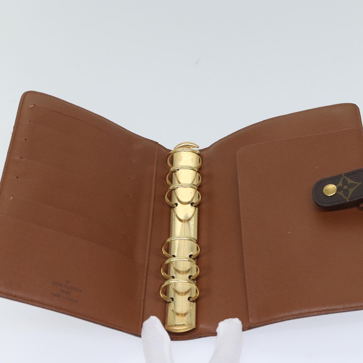 LOUIS VUITTON Monogram Agenda MM Day Planner Cover R20105 LV 70500