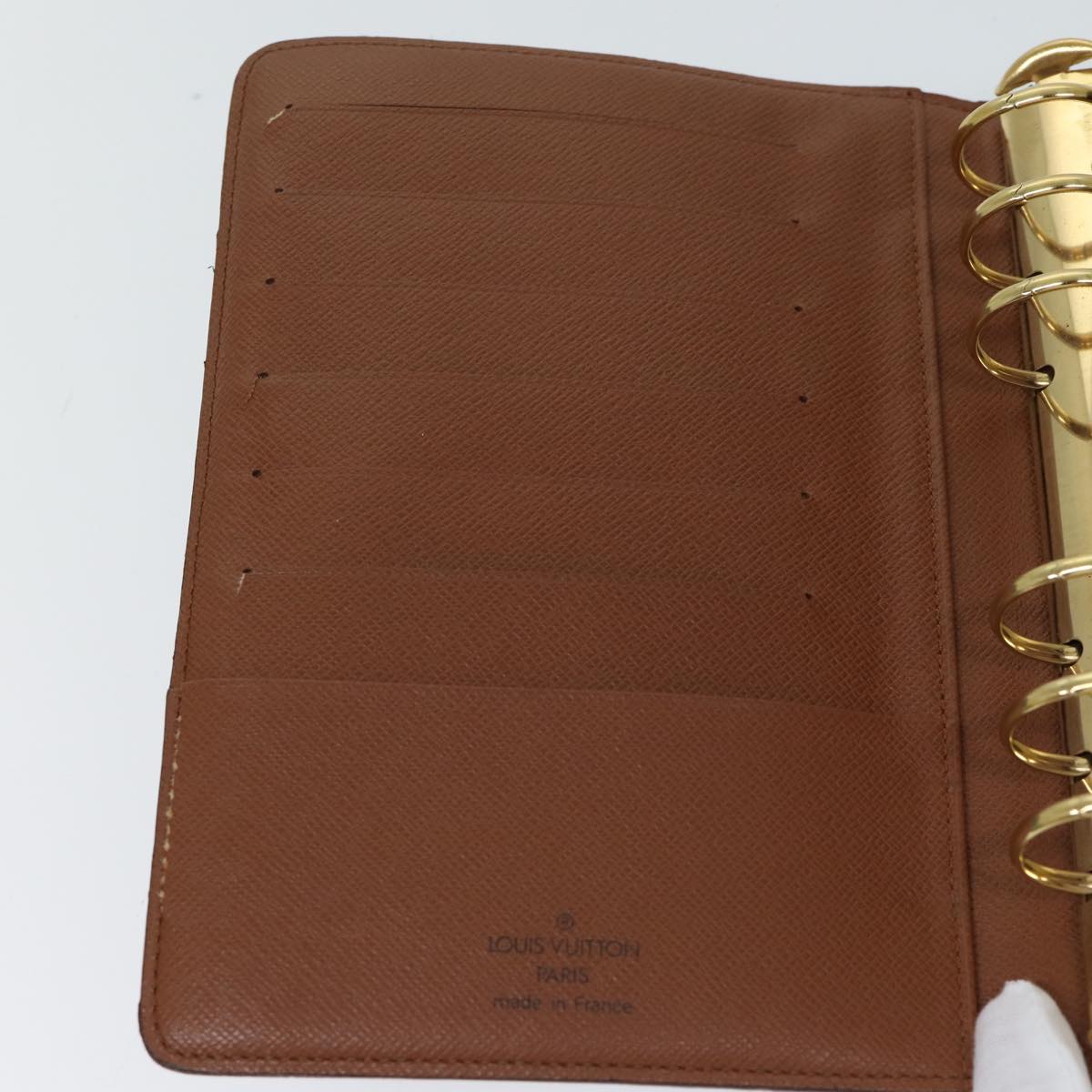 LOUIS VUITTON Monogram Agenda MM Day Planner Cover R20105 LV 70500