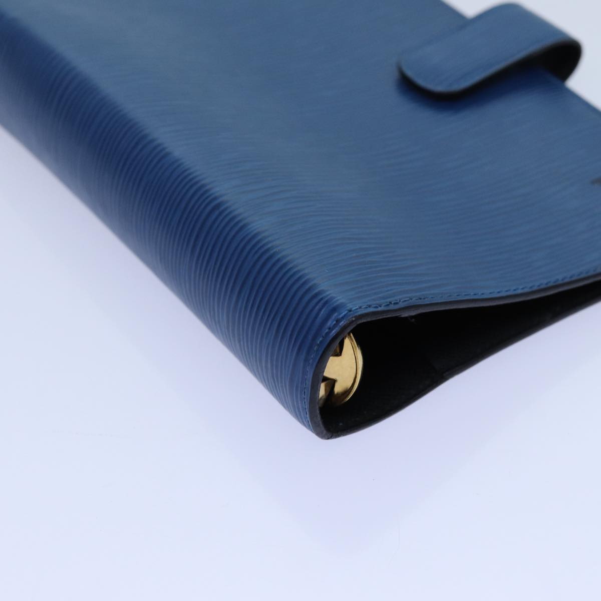 LOUIS VUITTON Epi Agenda MM Day Planner Cover Blue R20055 LV 70501