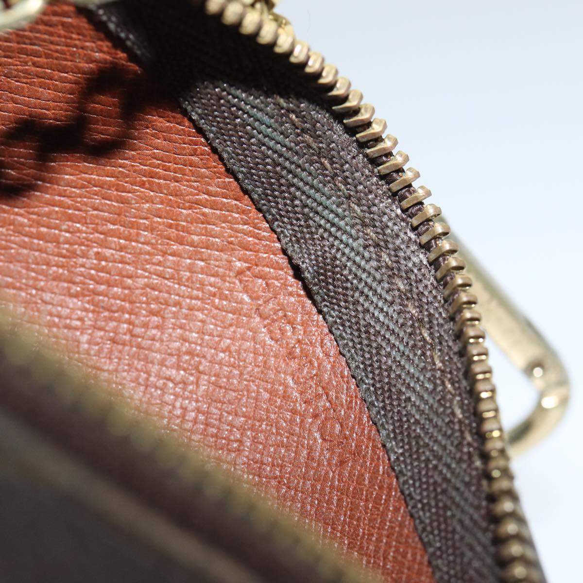 LOUIS VUITTON Monogram Pochette Cles Coin Purse M62650 LV 70505