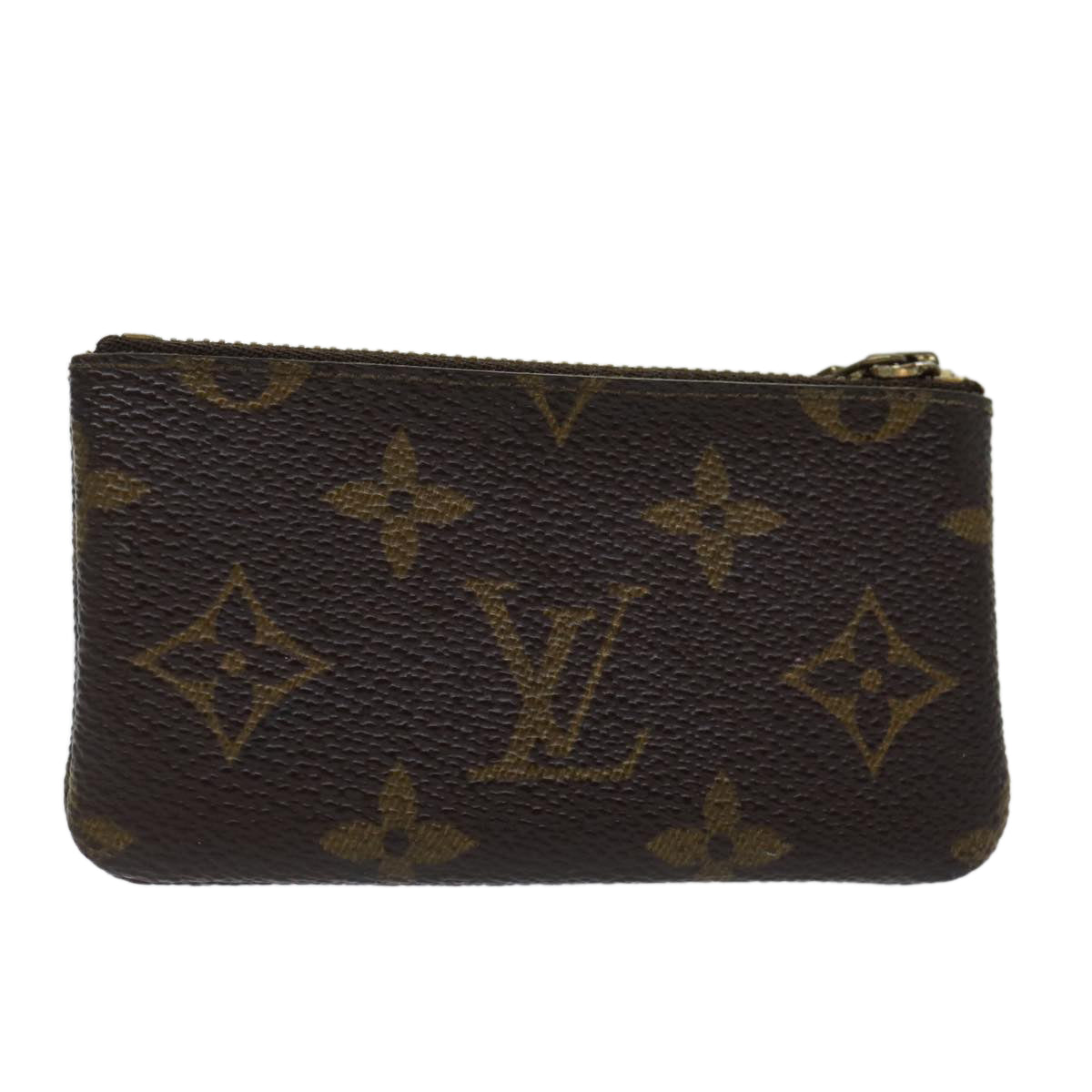 LOUIS VUITTON Monogram Pochette Cles Coin Purse M62650 LV 70505