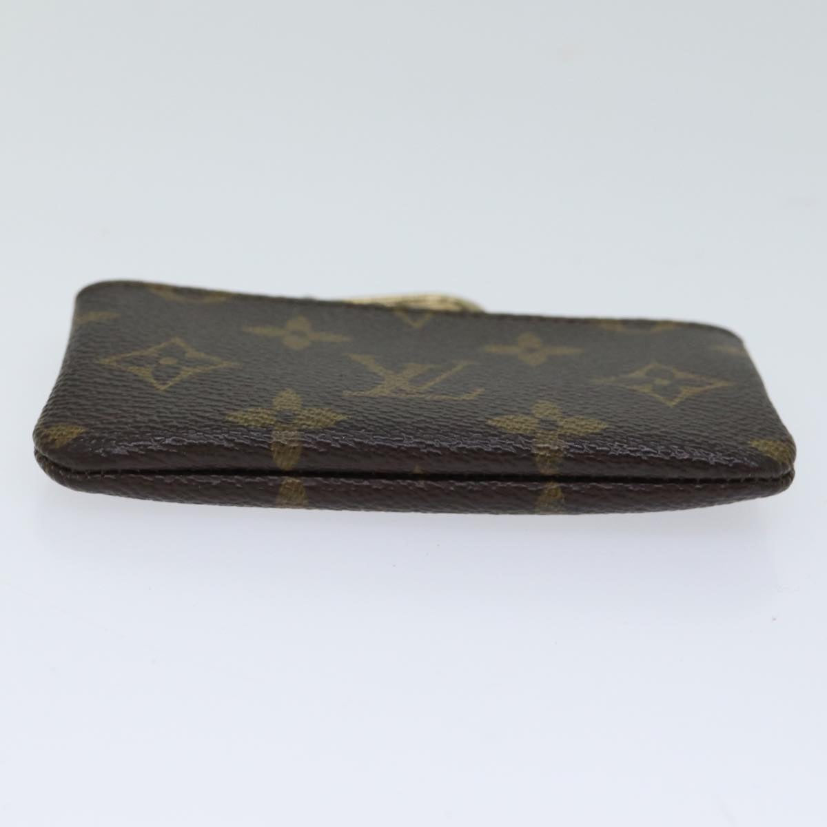 LOUIS VUITTON Monogram Pochette Cles Coin Purse M62650 LV 70505