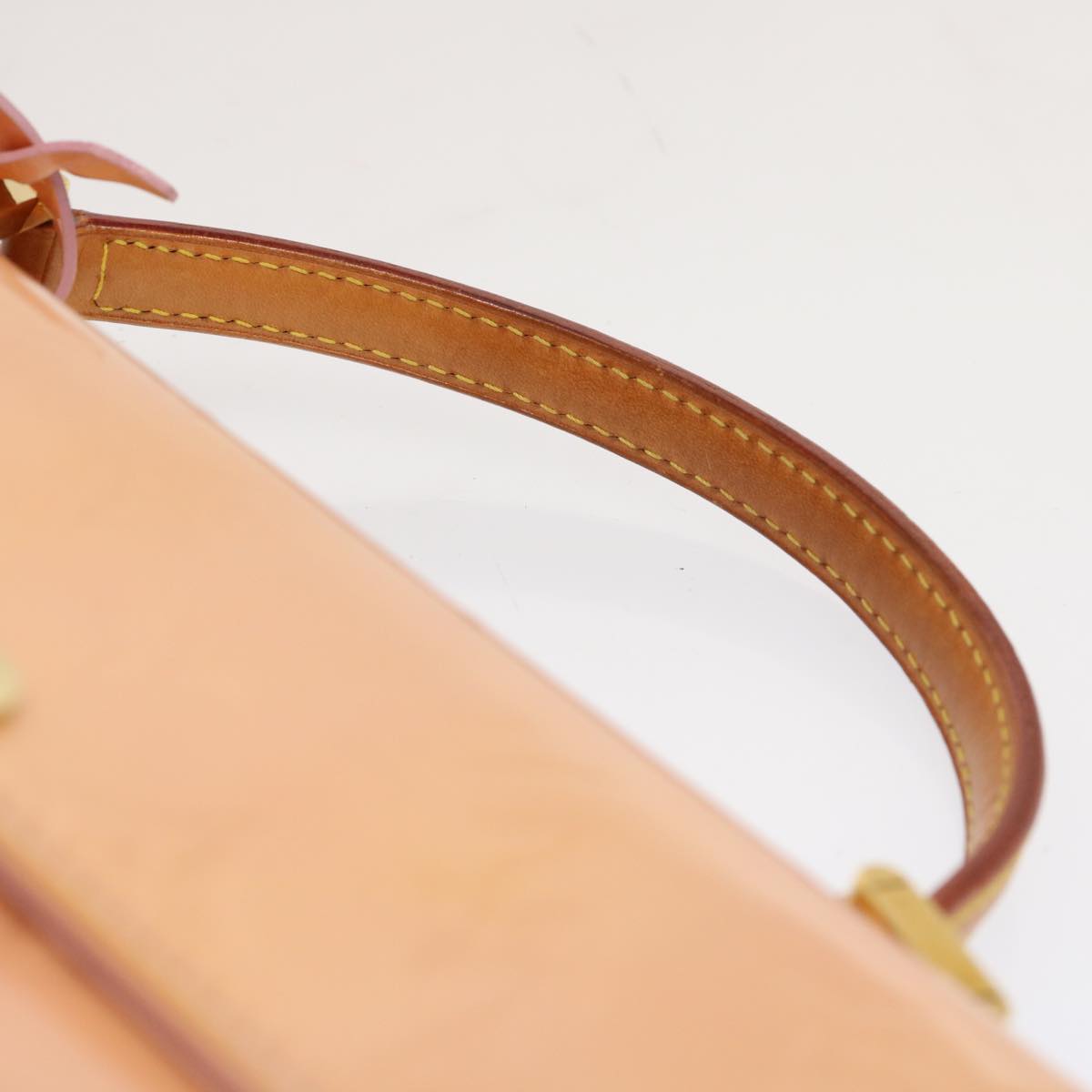 LOUIS VUITTON Vernis Spring Street Hand Bag Marshmallow Pink M91033 70507