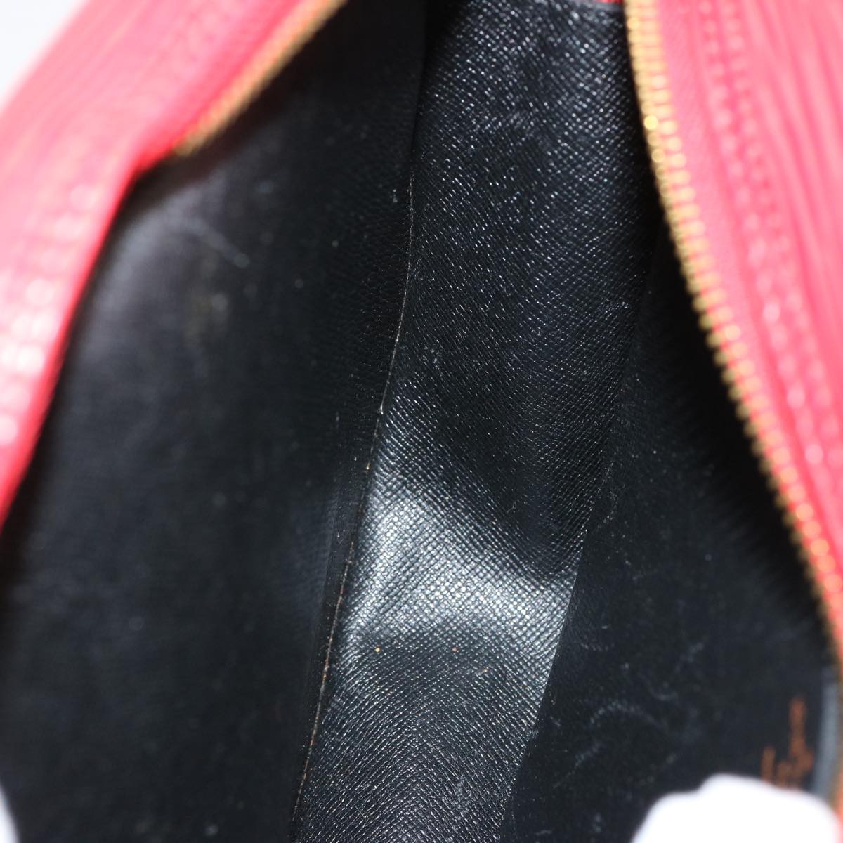 LOUIS VUITTON Epi Jeune Fille MM Shoulder Bag Red M52157 LV 70508