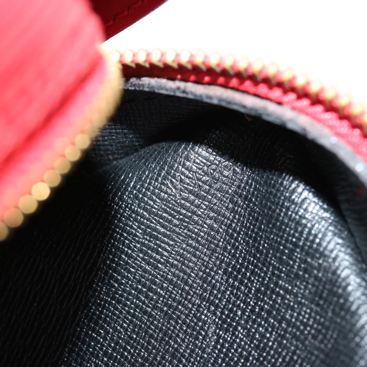 LOUIS VUITTON Epi Jeune Fille MM Shoulder Bag Red M52157 LV 70508
