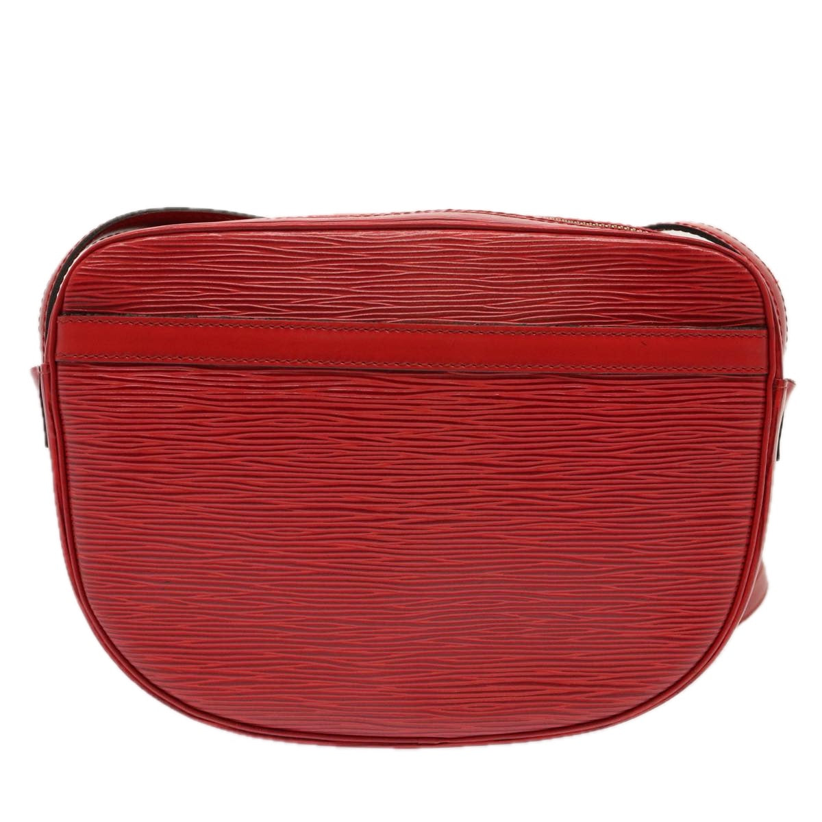 LOUIS VUITTON Epi Jeune Fille MM Shoulder Bag Red M52157 LV 70508
