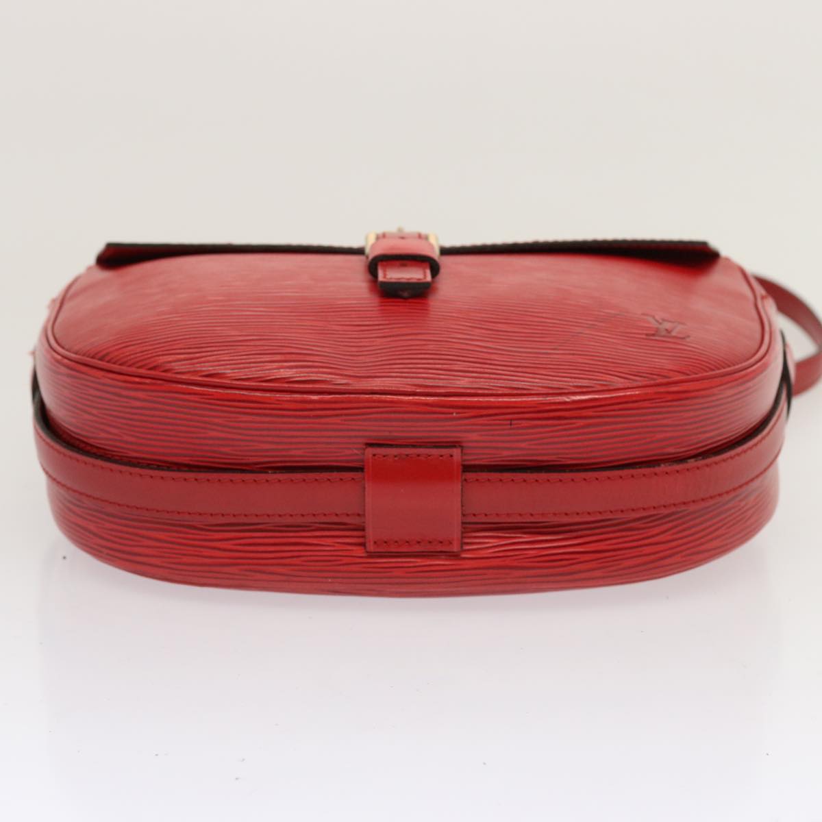 LOUIS VUITTON Epi Jeune Fille MM Shoulder Bag Red M52157 LV 70508