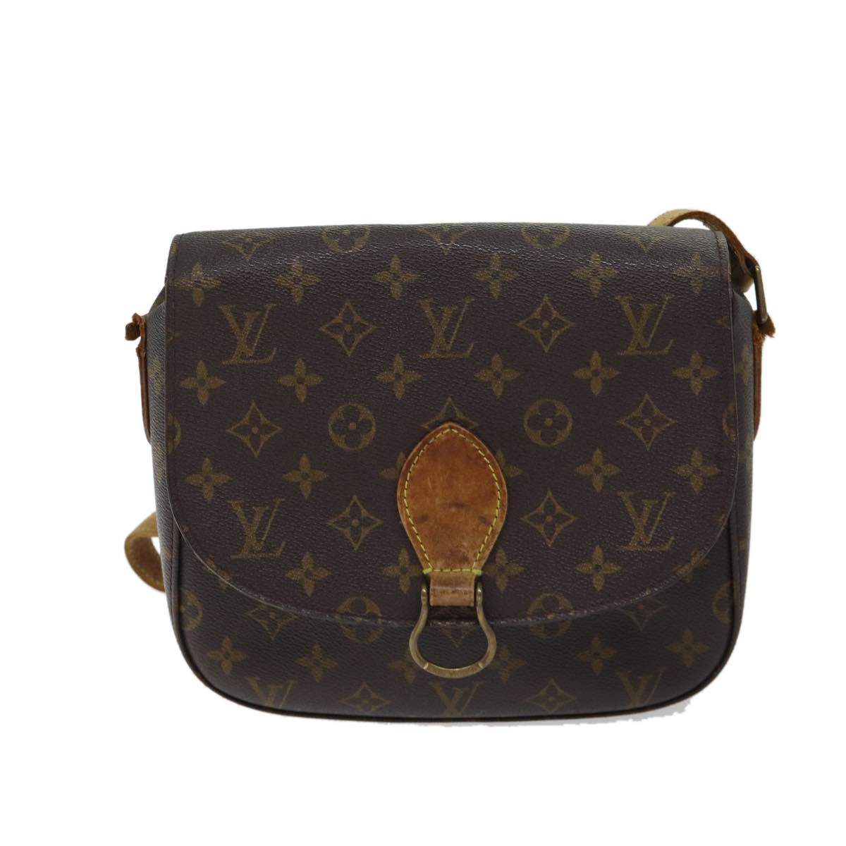 LOUIS VUITTON Monogram Saint Cloud GM Shoulder Bag M51242 LV 70511