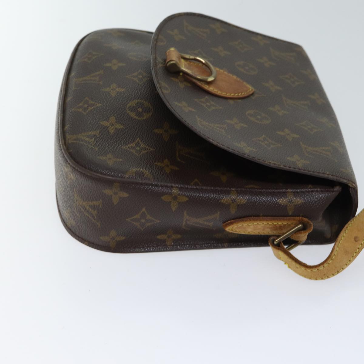 LOUIS VUITTON Monogram Saint Cloud GM Shoulder Bag M51242 LV 70511