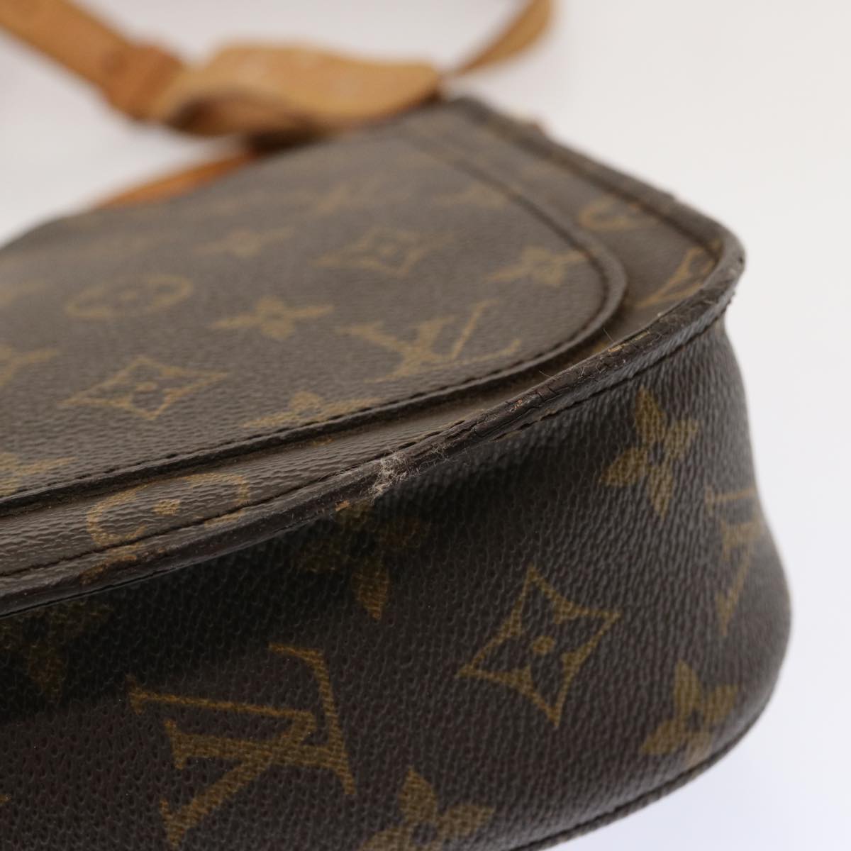 LOUIS VUITTON Monogram Saint Cloud GM Shoulder Bag M51242 LV 70512