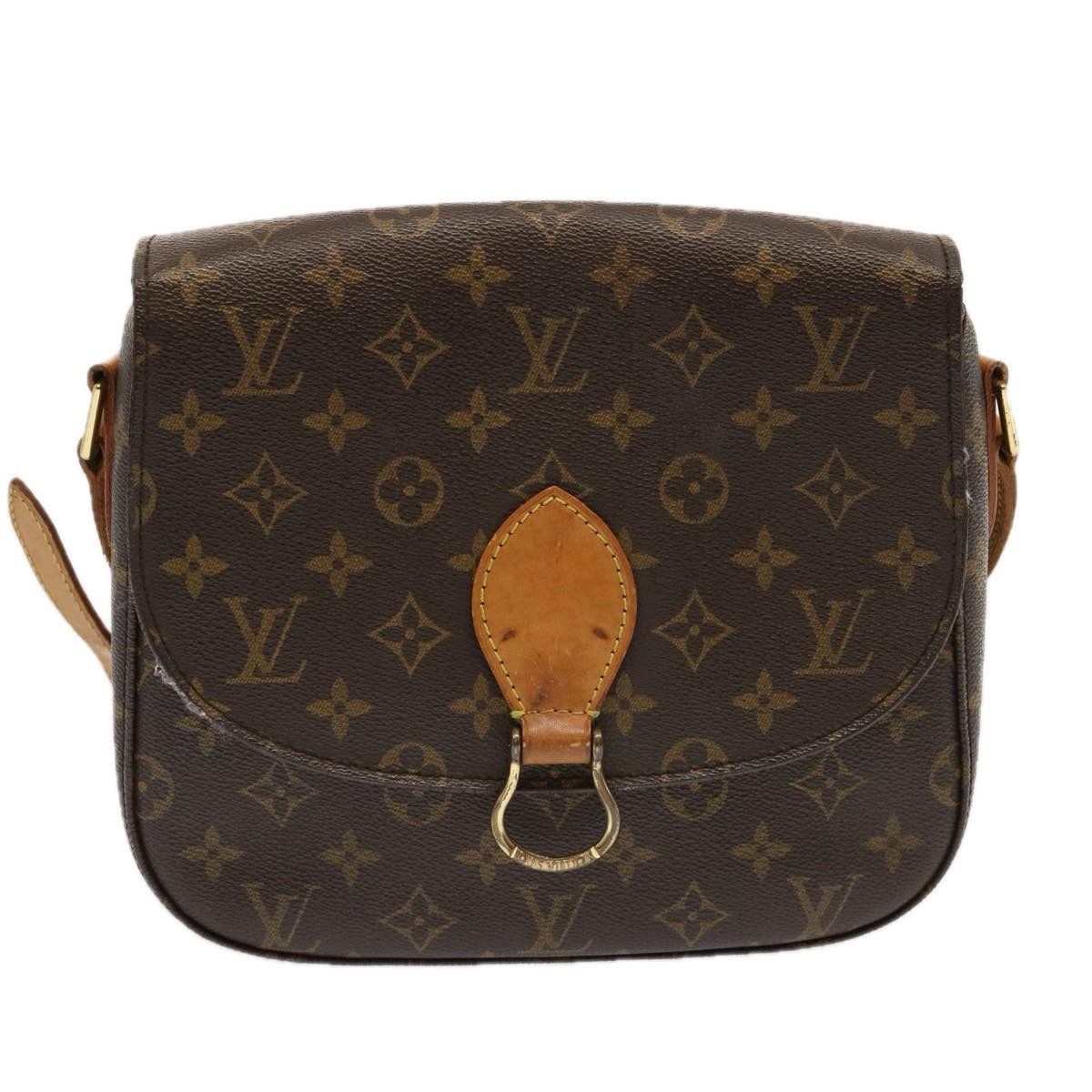 LOUIS VUITTON Monogram Saint Cloud GM Shoulder Bag M51242 LV 70512