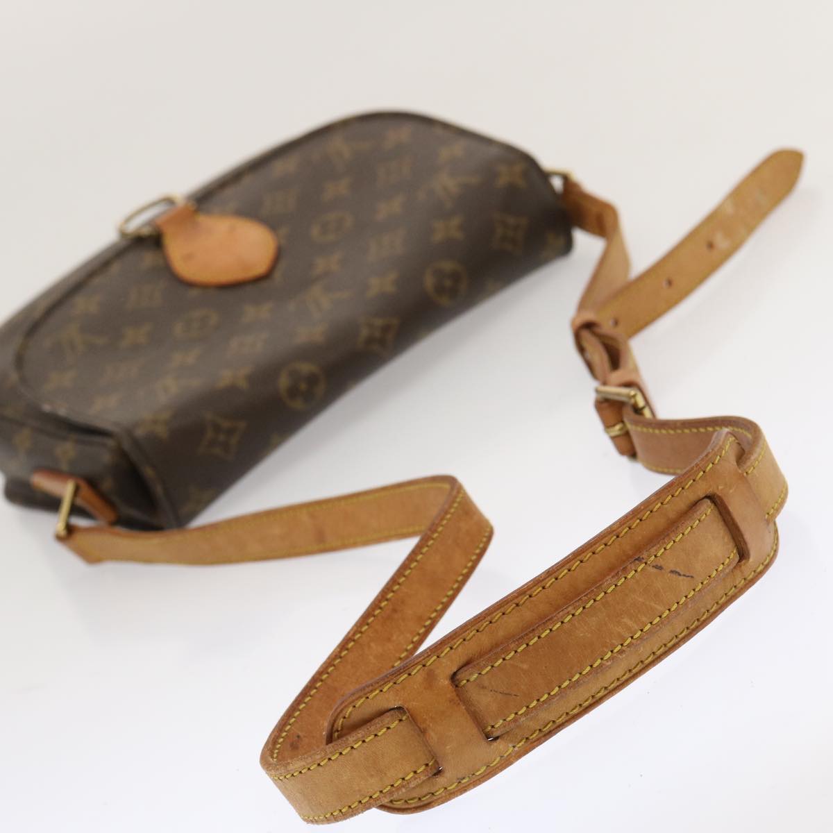 LOUIS VUITTON Monogram Saint Cloud GM Shoulder Bag M51242 LV 70512