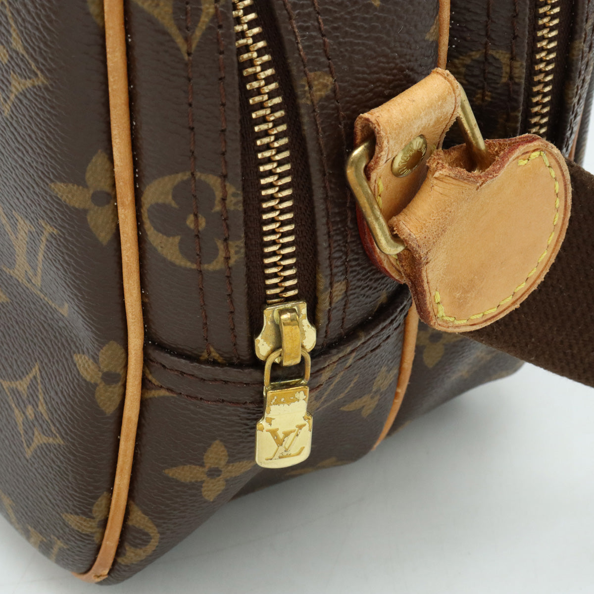 Louis Vuitton Monogram Reporter PM Shoulder Bag M45254  Louis Vuitton