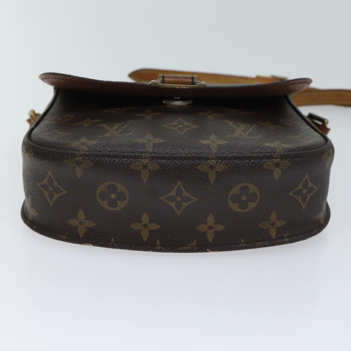 LOUIS VUITTON Monogram Saint Cloud MM Shoulder Bag M51243 LV 70514