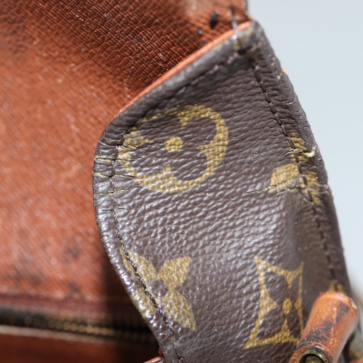 LOUIS VUITTON Monogram Saint Cloud MM Shoulder Bag M51243 LV 70514