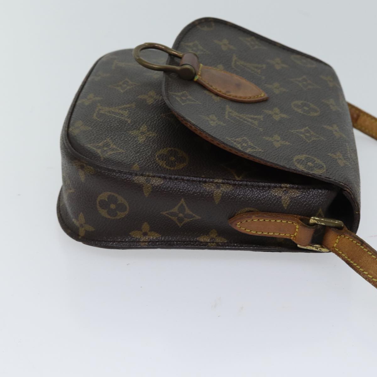 LOUIS VUITTON Monogram Saint Cloud MM Shoulder Bag M51243 LV 70514