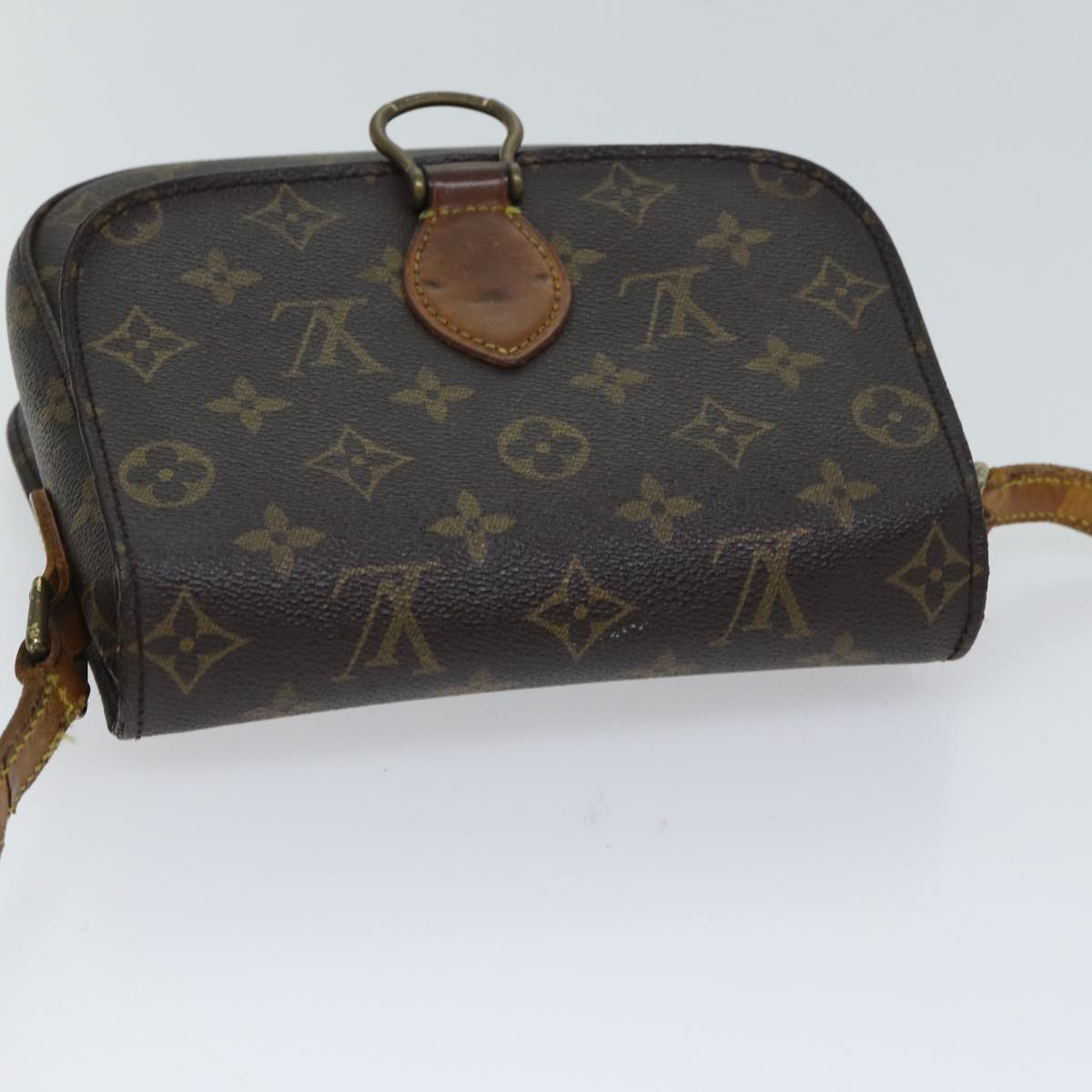 LOUIS VUITTON Monogram Saint Cloud MM Shoulder Bag M51243 LV 70514