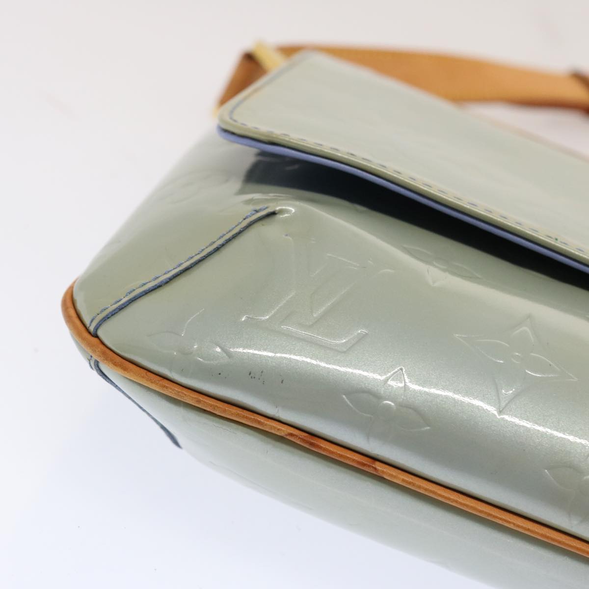LOUIS VUITTON Monogram Vernis Thompson Street Bag Lavande M91009 LV 70516