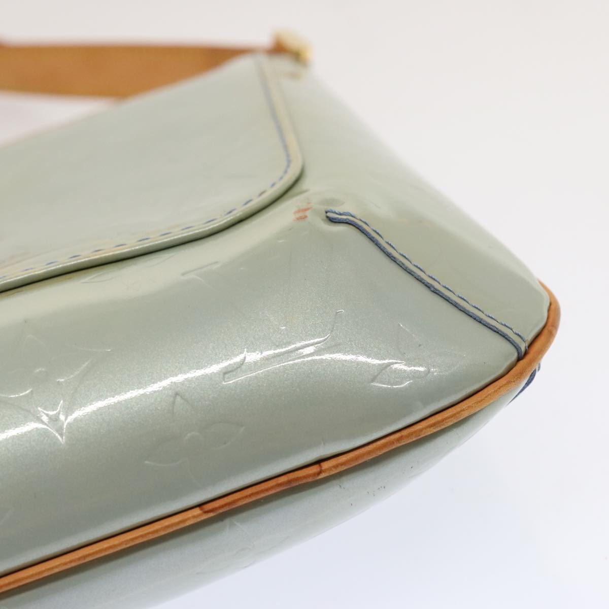 LOUIS VUITTON Monogram Vernis Thompson Street Bag Lavande M91009 LV 70516