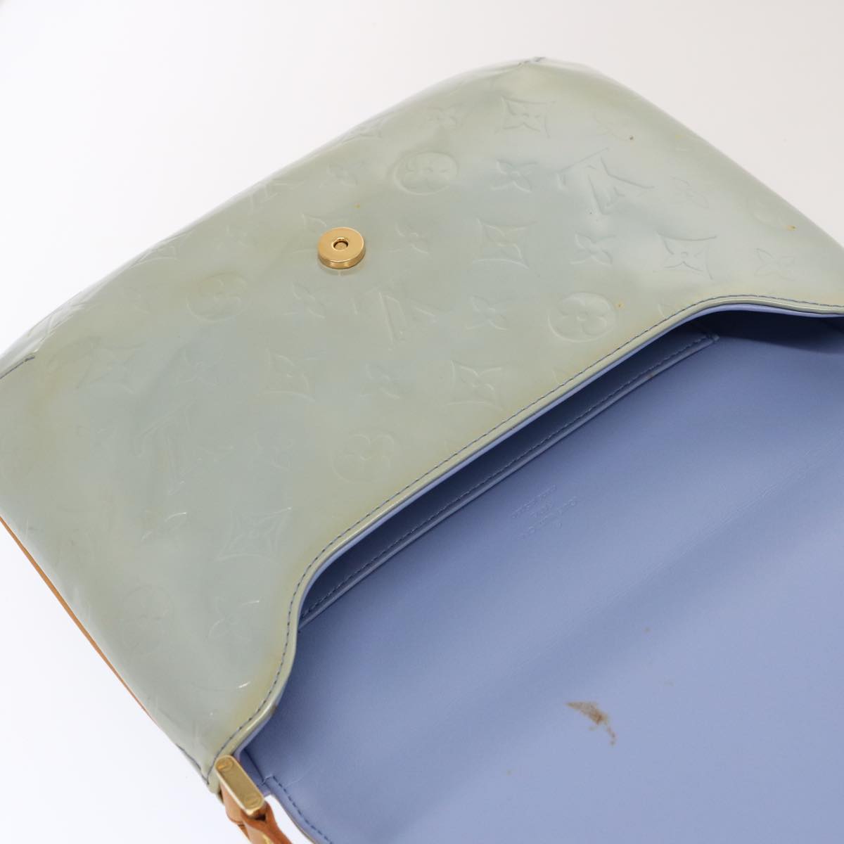 LOUIS VUITTON Monogram Vernis Thompson Street Bag Lavande M91009 LV 70516