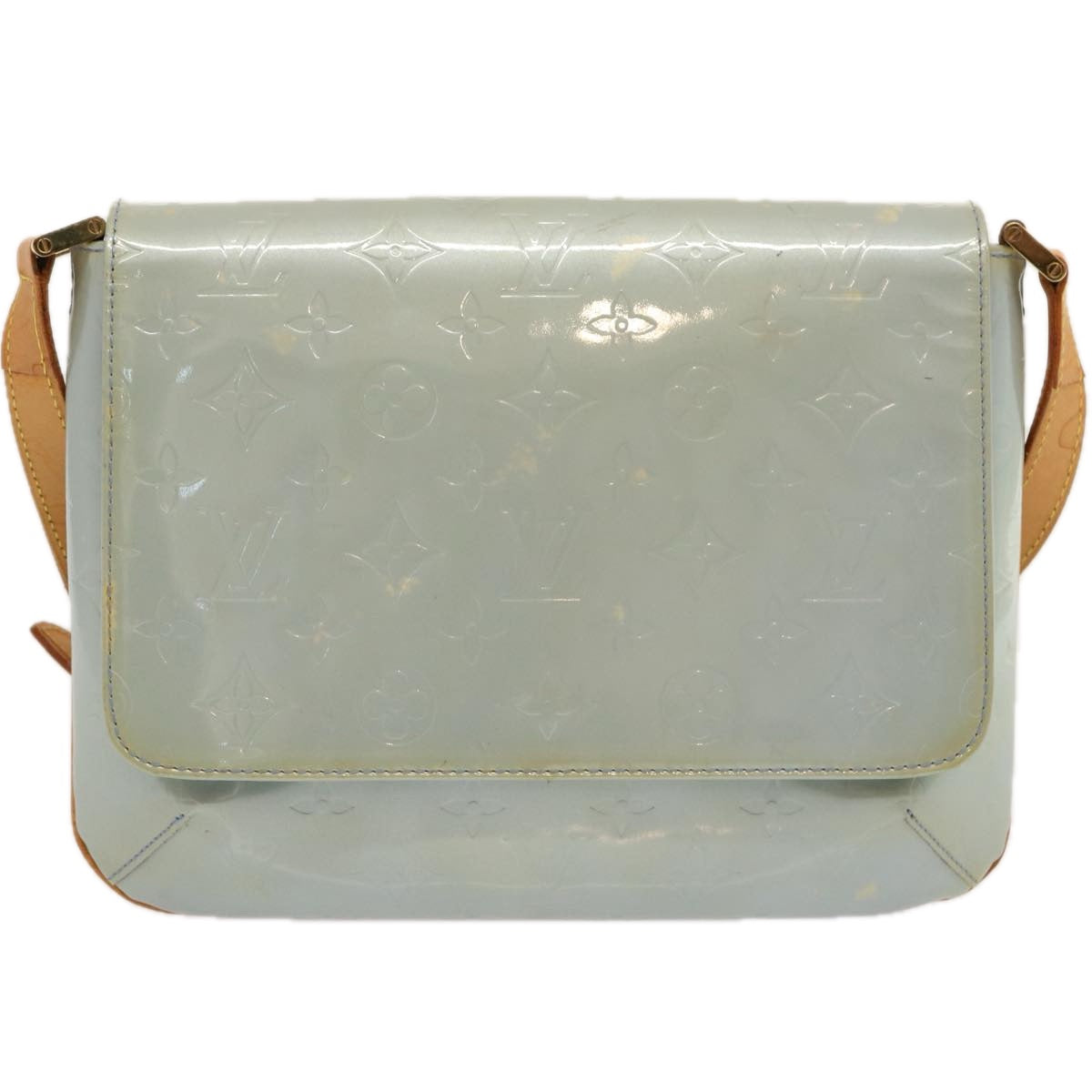 LOUIS VUITTON Monogram Vernis Thompson Street Bag Lavande M91009 LV 70516
