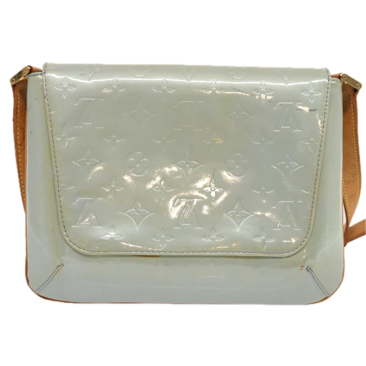 LOUIS VUITTON Monogram Vernis Thompson Street Bag Lavande M91009 LV 70516