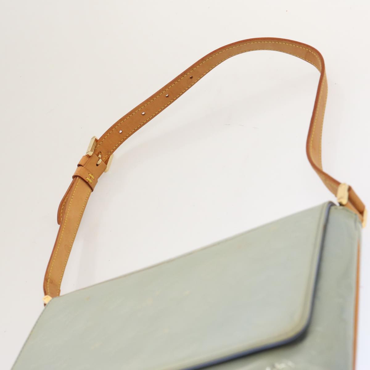 LOUIS VUITTON Monogram Vernis Thompson Street Bag Lavande M91009 LV 70516
