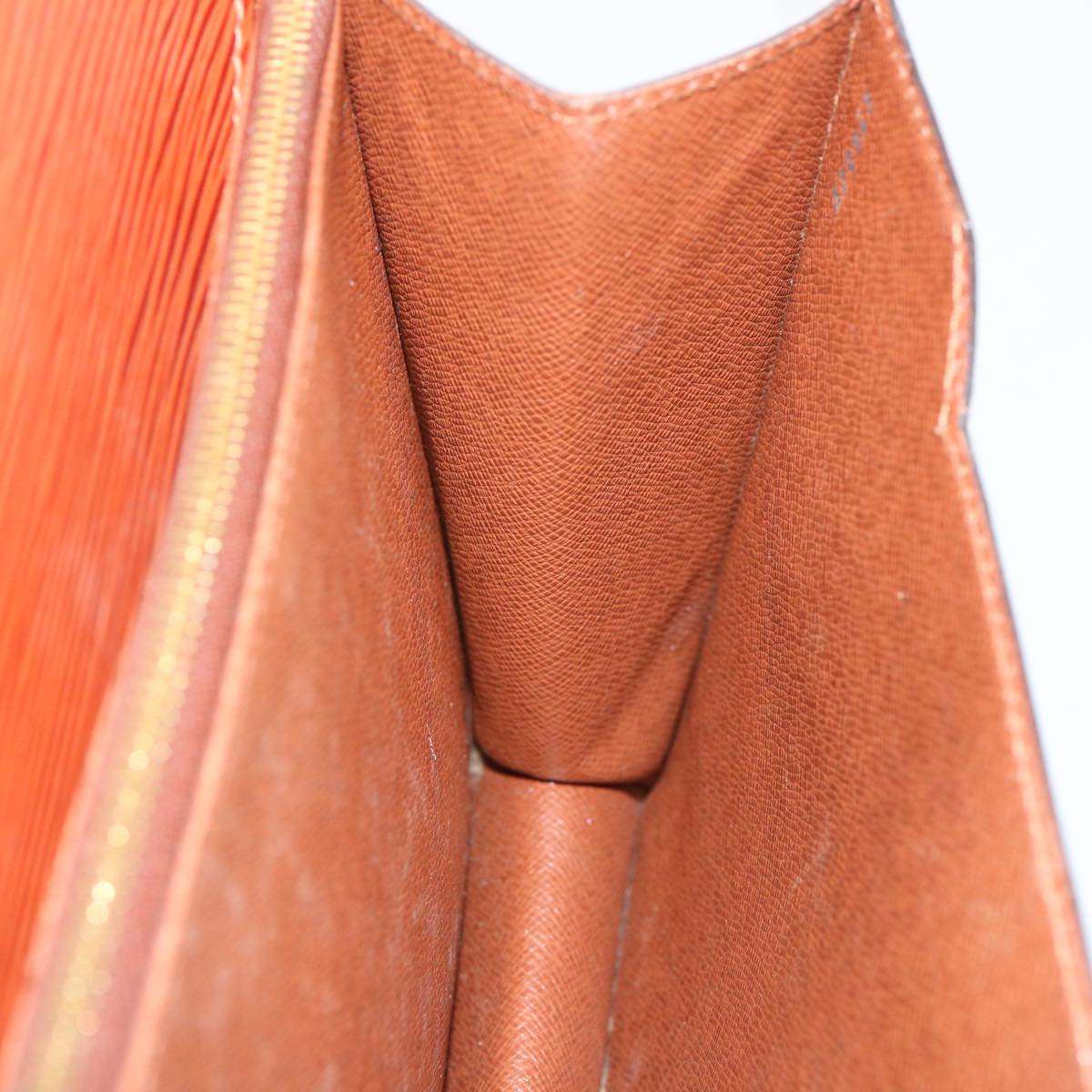 LOUIS VUITTON Epi Concorde Hand Bag Brown M52133 LV 70517
