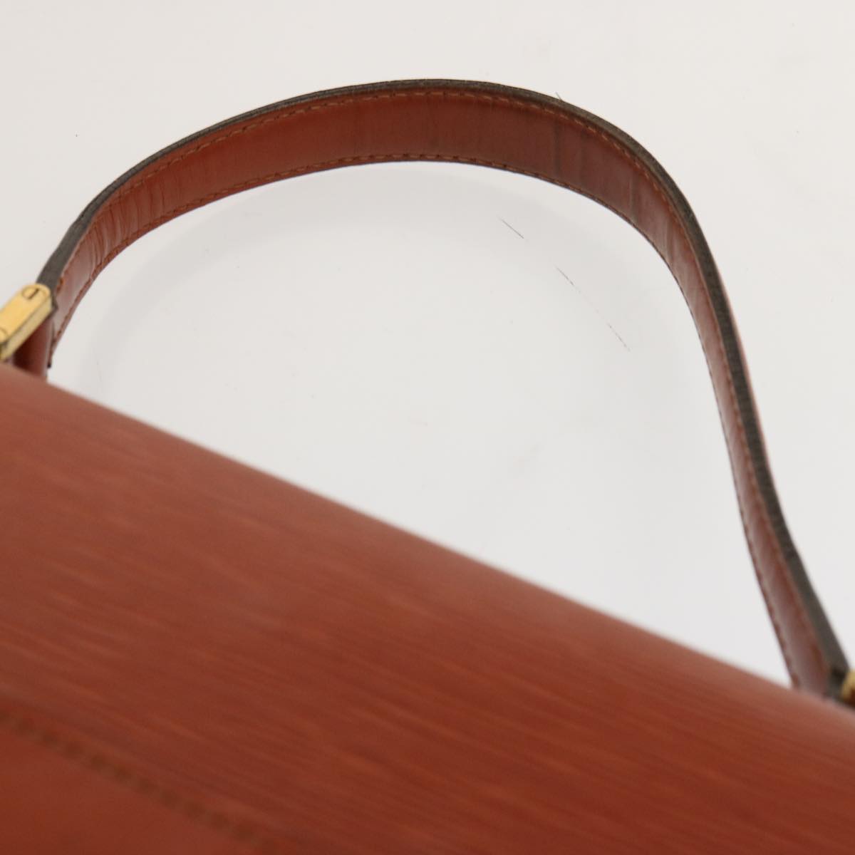 LOUIS VUITTON Epi Concorde Hand Bag Brown M52133 LV 70517
