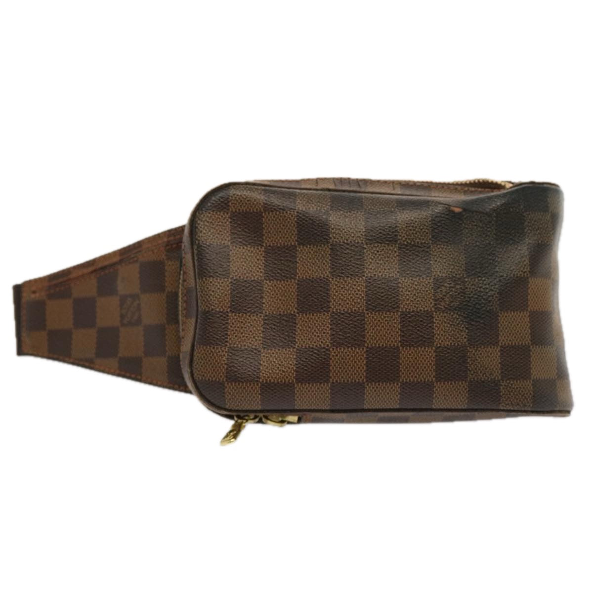 LOUIS VUITTON Damier Ebene Geronimos Shoulder Bag N51994 LV 70519