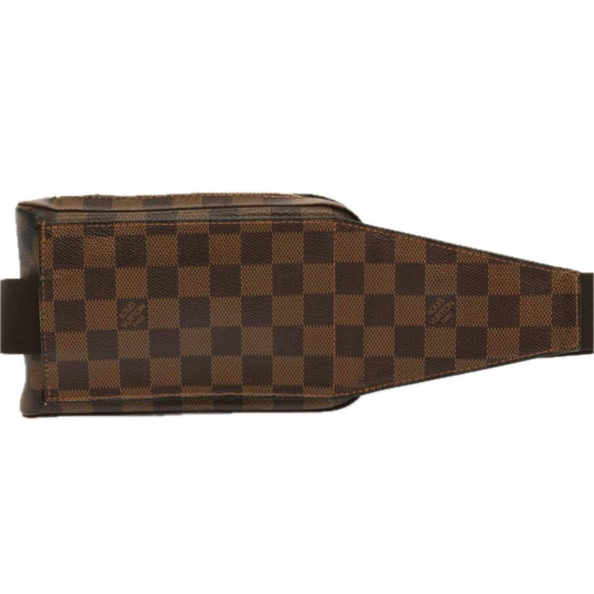 LOUIS VUITTON Damier Ebene Geronimos Shoulder Bag N51994 LV 70519