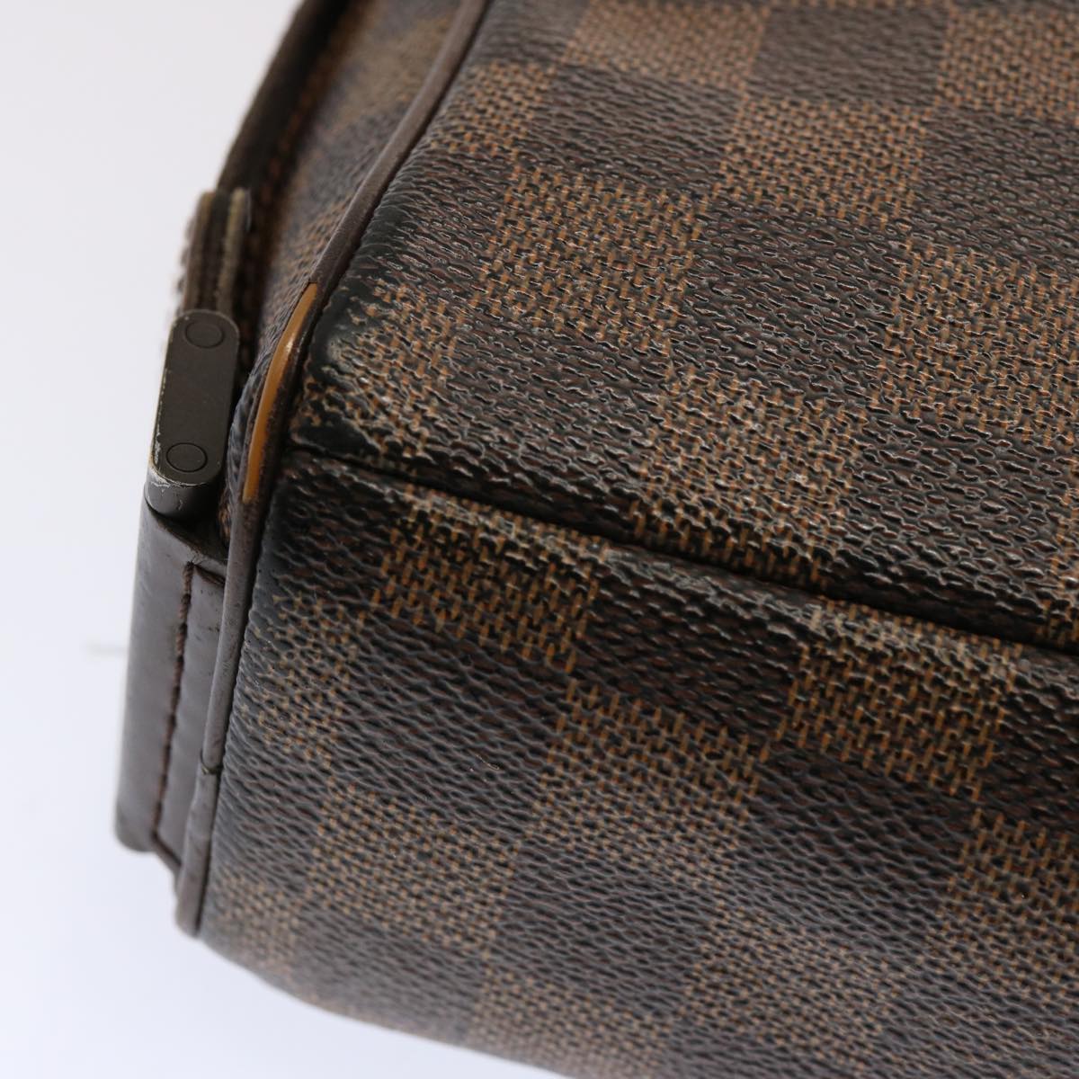 LOUIS VUITTON Damier Ebene Olaf PM Shoulder Bag N41442 LV 70521