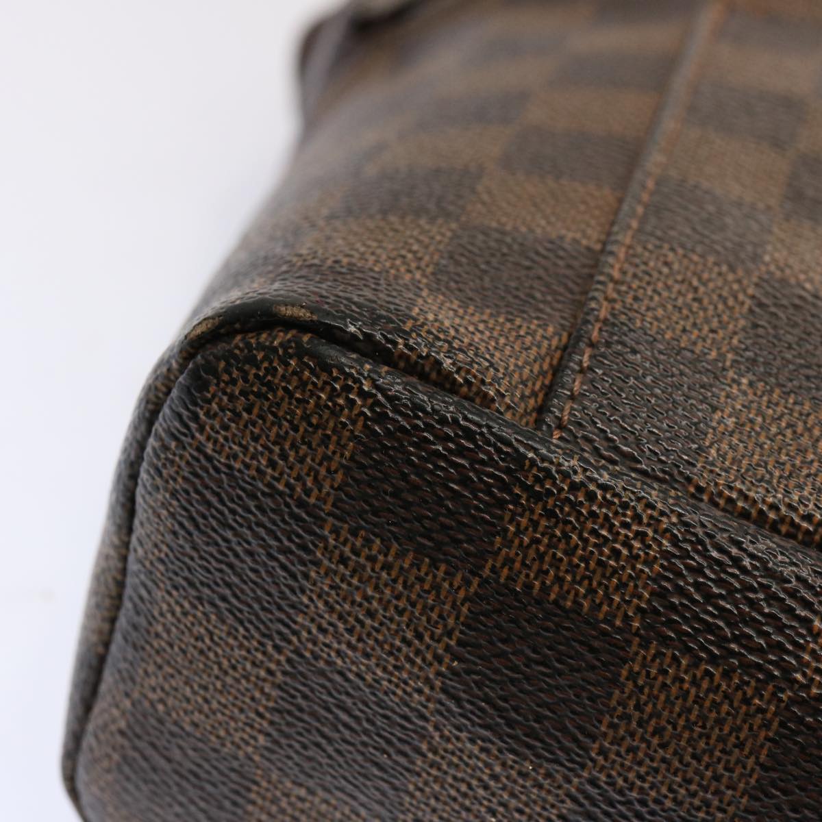 LOUIS VUITTON Damier Ebene Olaf PM Shoulder Bag N41442 LV 70521